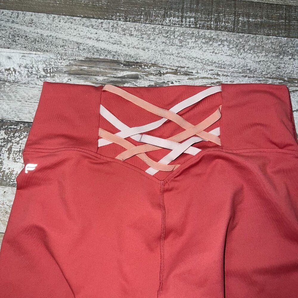 Fabletics Boost PowerHold High-Waisted 7/8 Legging Dusty Cedar Size M - Picture 6 of 8